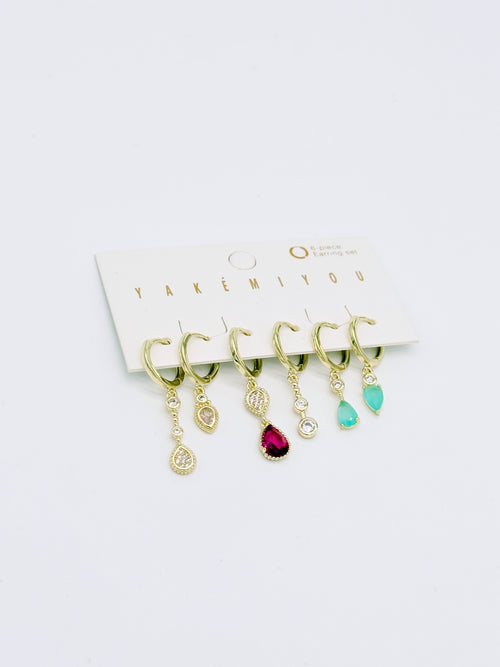 Vip 6'lı Set Küpe VS030