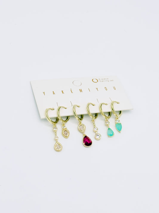 Vip 6'lı Set Küpe VS030