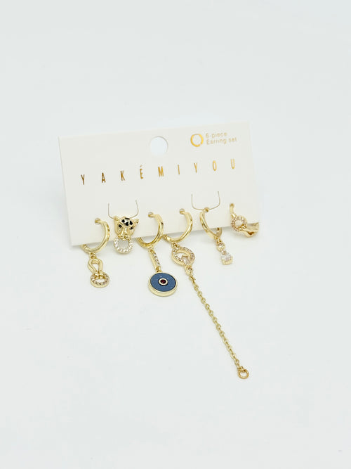 Vip 6'lı Set Küpe VS067