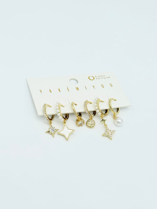 Vip 6'lı Set Küpe VS049