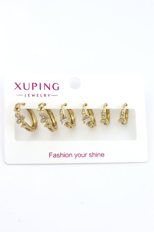 Xuping 6'lı Set Küpe034