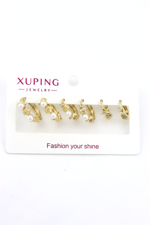 Xuping 6'lı Set Küpe013