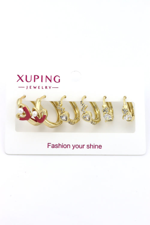 Xuping 6'lı Set Küpe032