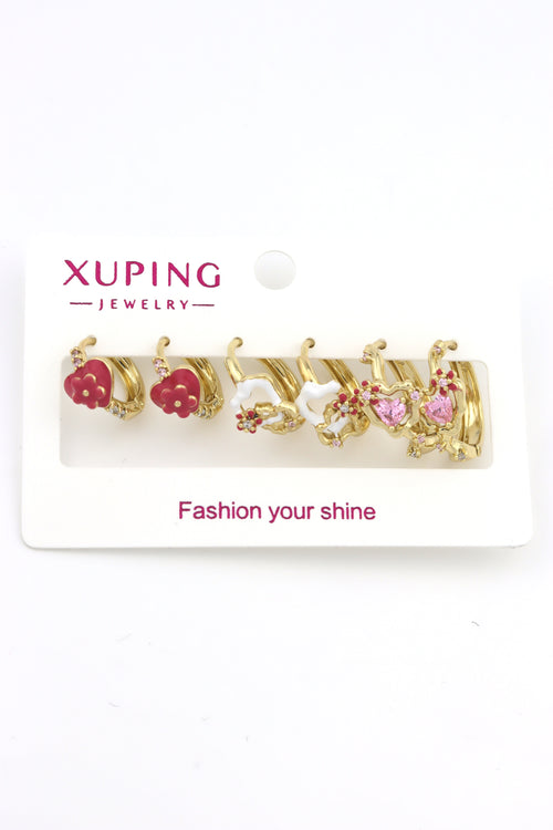 Xuping 6'lı Set Küpe030