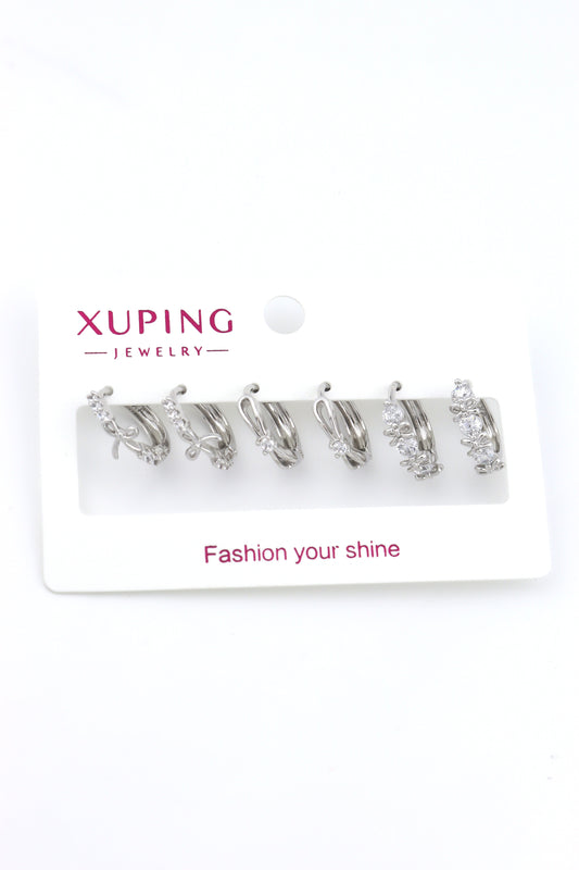 Xuping 6'lı Set Küpe005