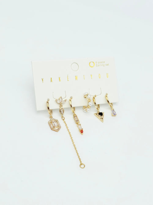 Vip 6'lı Set Küpe VS014