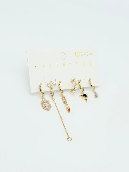 Vip 6'lı Set Küpe VS014