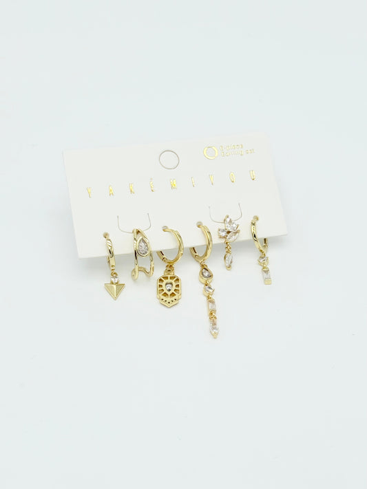 Vip 6'lı Set Küpe VS037