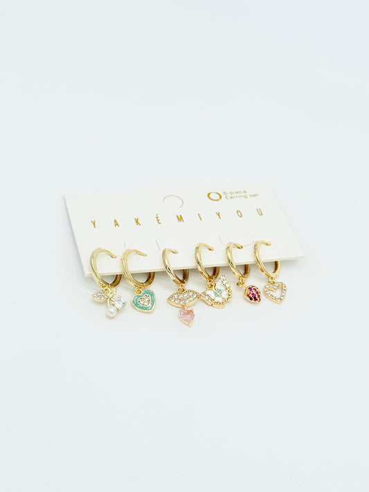 Vip 6'lı Set Küpe VS051