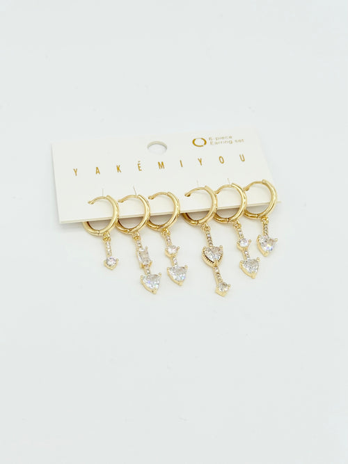 Vip 6'lı Set Küpe VS080