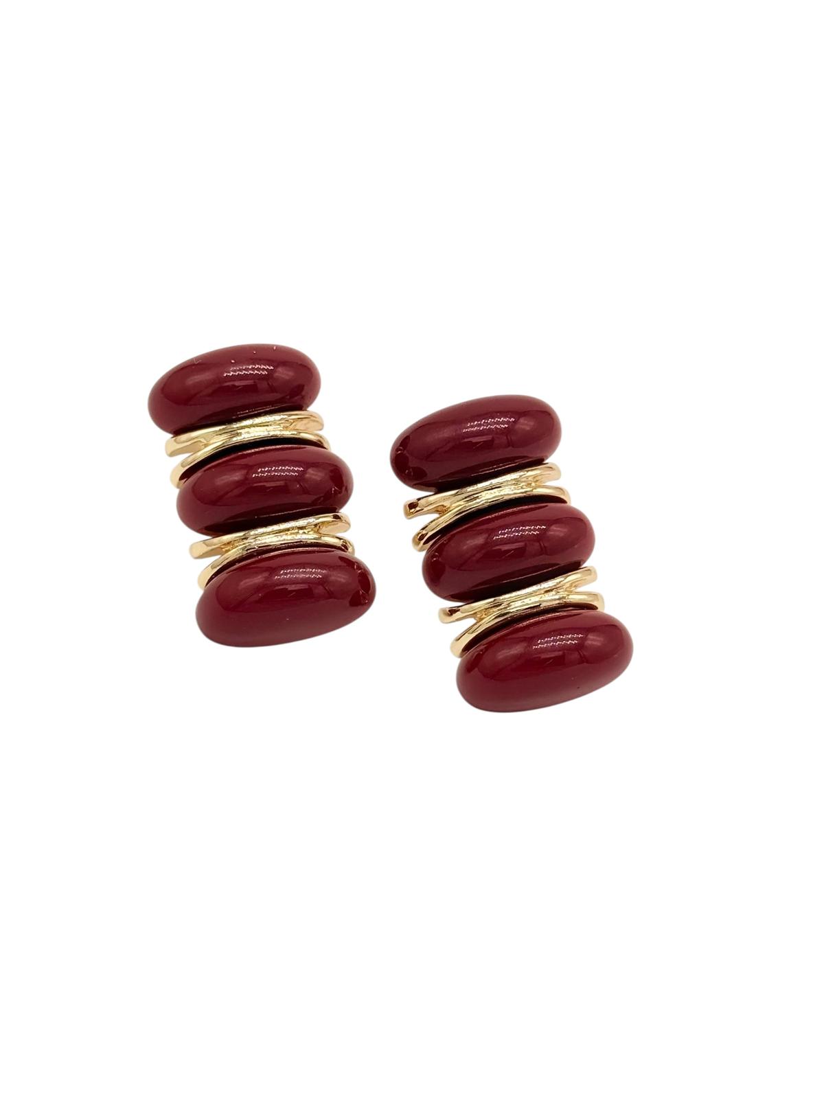 Vip Küpe Bordo VK770